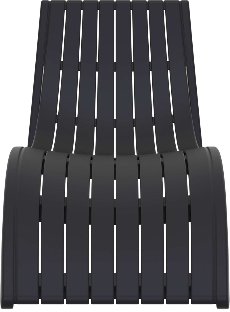 Slim Sunlounger with Cushion