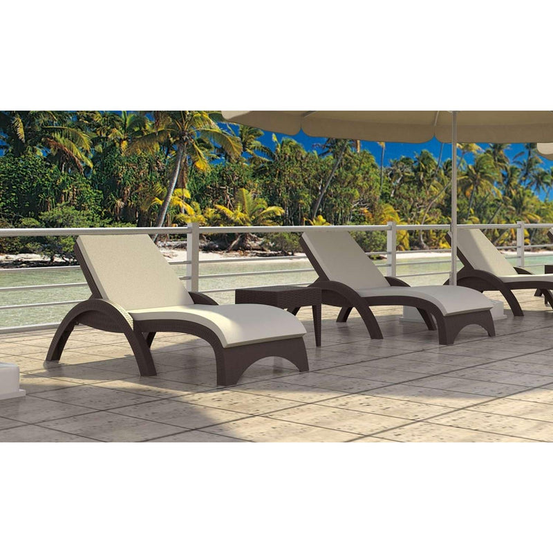 Siesta Fiji Sun Lounger/Miami Side Table 6 Pc Package-Elite Office Furniture