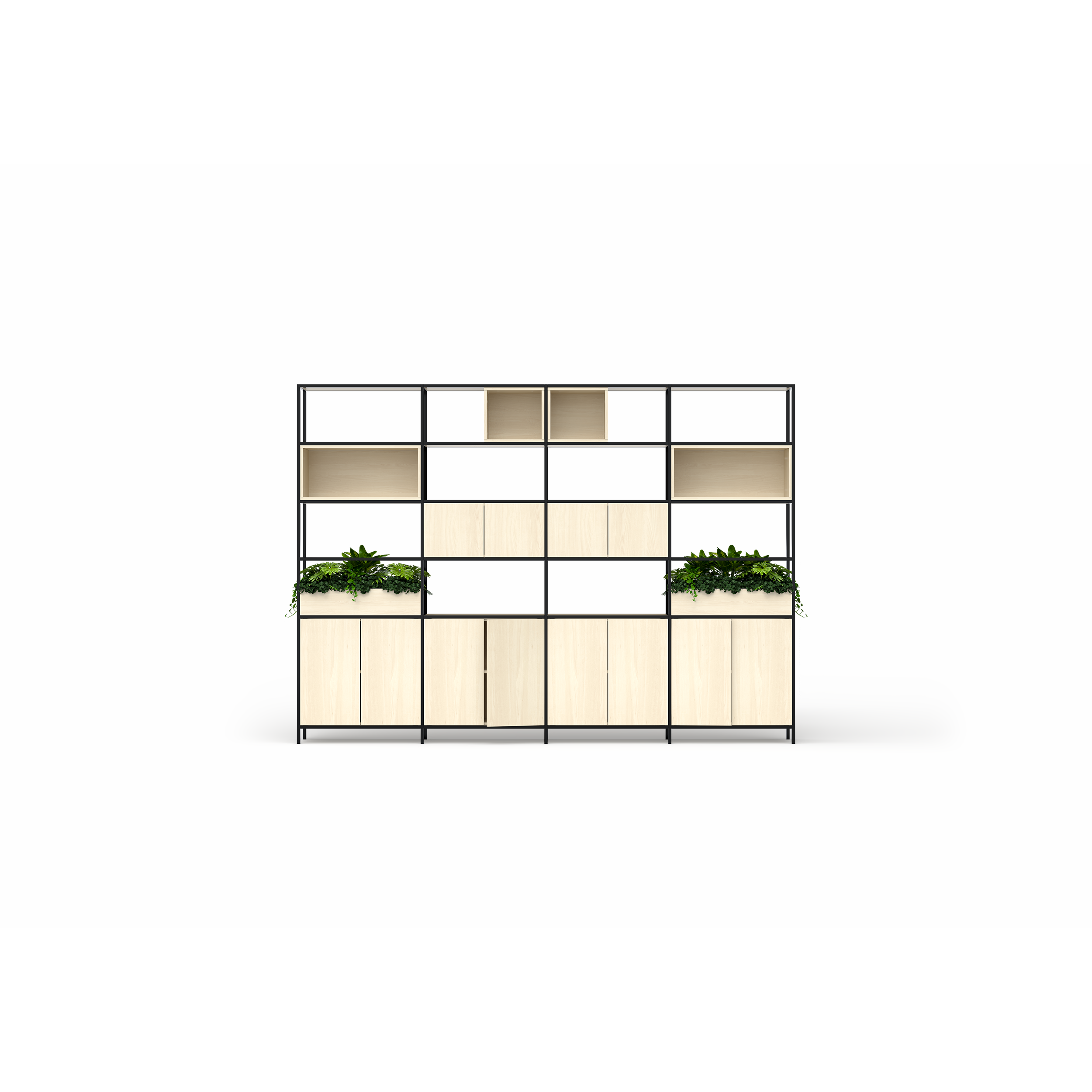 Boston Modular Shelving - Configuration 8-Elite Office Furniture