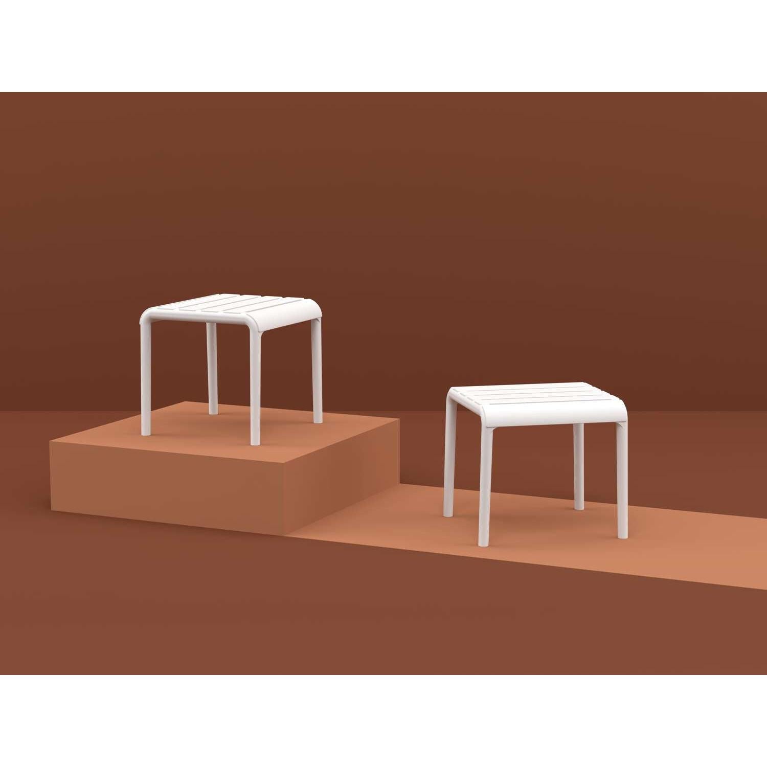 Siesta Paris Side Table/Footrest-Elite Office Furniture