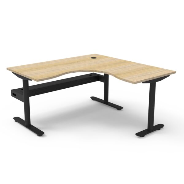 Halo Static Corner Workstation (Non Electric)