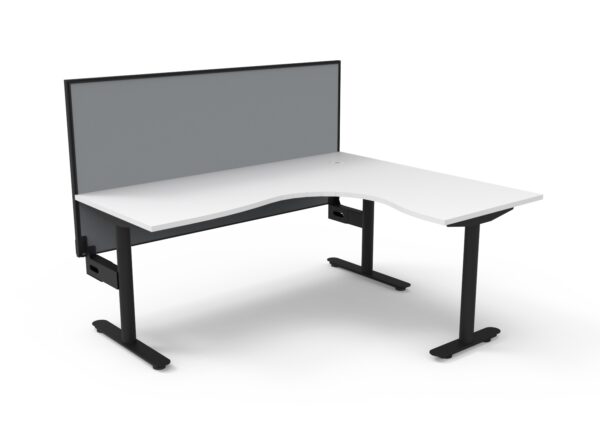 Halo Static Corner Workstation (Non Electric)