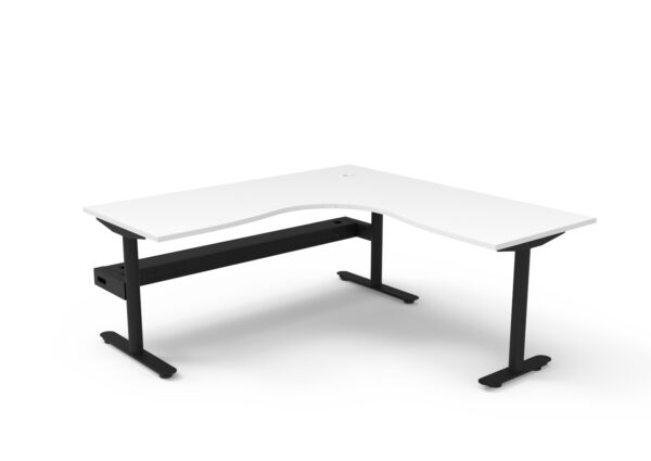 Halo Static Corner Workstation (Non Electric)