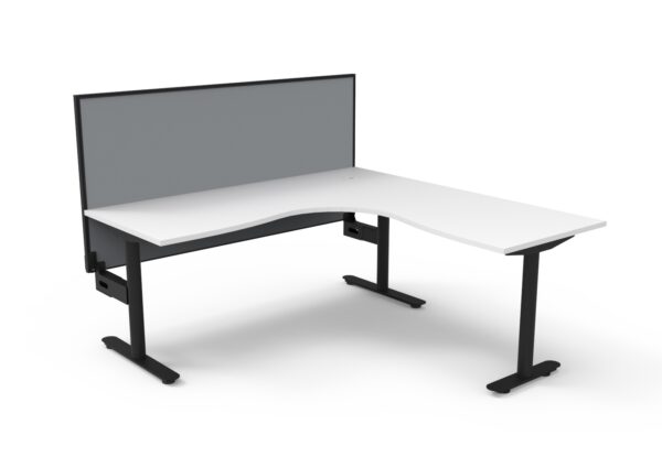 Halo Static Corner Workstation (Non Electric)