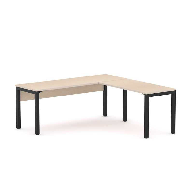 Axis Straight Workstation with Return and Modesty