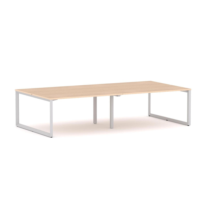 Anvil 4-Person Double-sided Desk Workstation