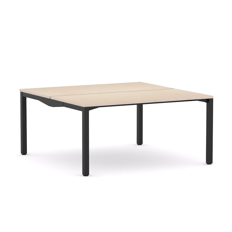 Axis Stretch 2-Person Double-sided Desk Workstation