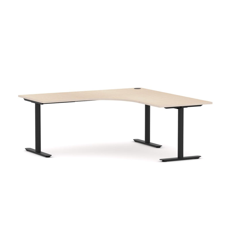 Agile Fixed Round 90° Workstation