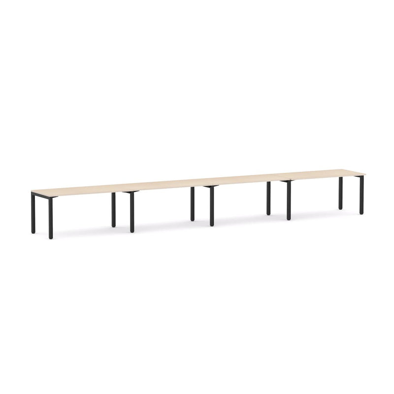 Axis 4-Person Single-sided Desk Workstation