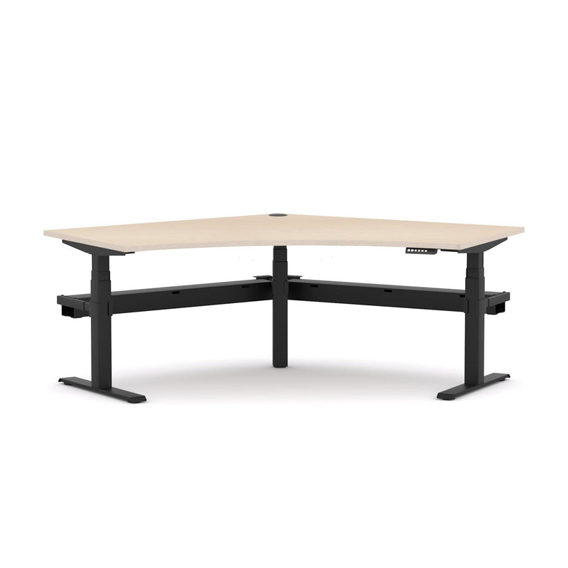 AgileMotion+ 3C/2M Electric Rectangle 120° Workstation