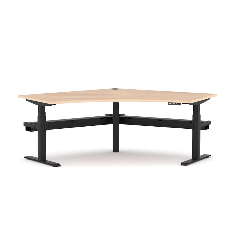 AgileMotion+ 3C/2M Electric Rectangle 120° Workstation