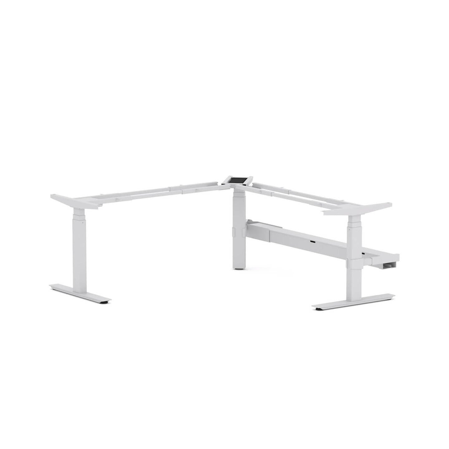 AgileMotion+ 3C/2M Electric Rectangle 90° Workstation - Frame Only