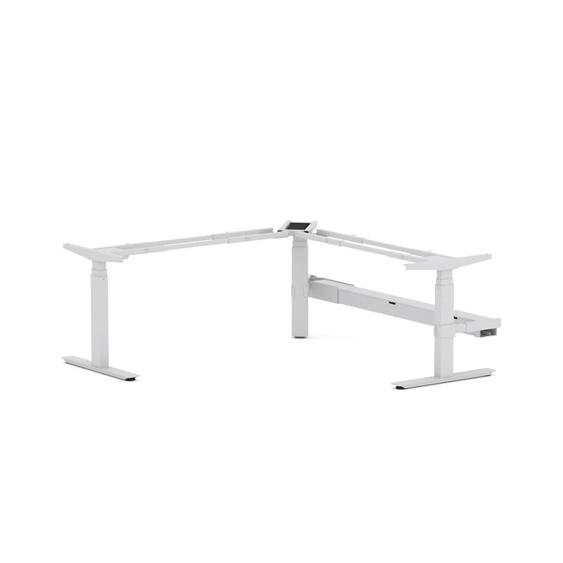 AgileMotion+ 3C/2M Electric Rectangle 90° Workstation - Frame Only