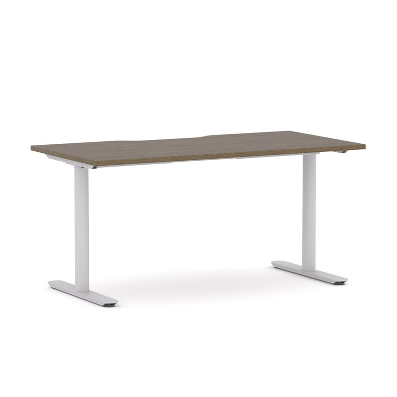 Agile Fixed Round Straight Workstation