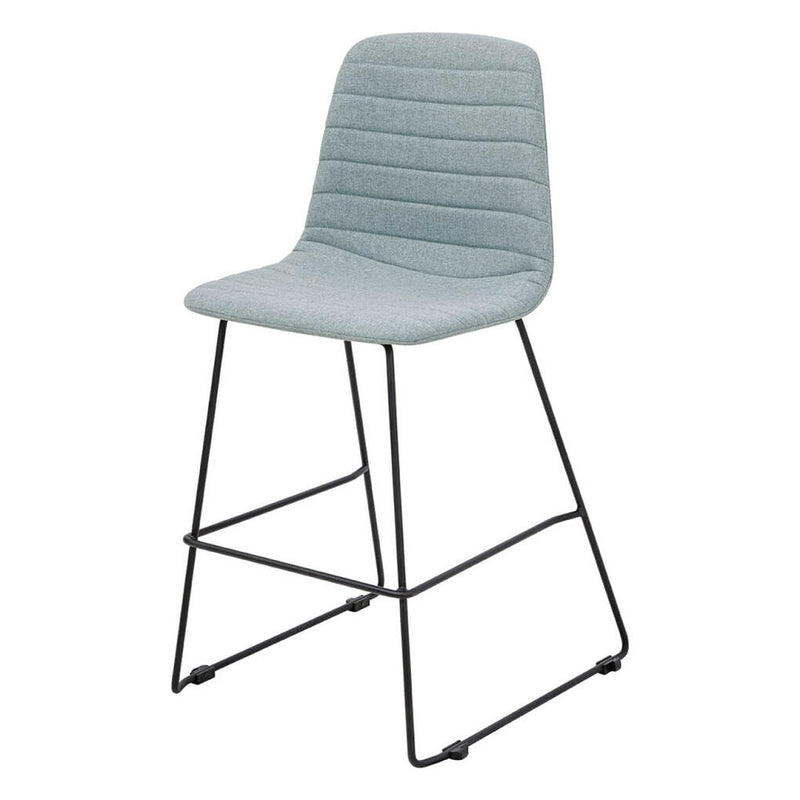 Sofia Kitchen Stool with Powdercoated Sled Base