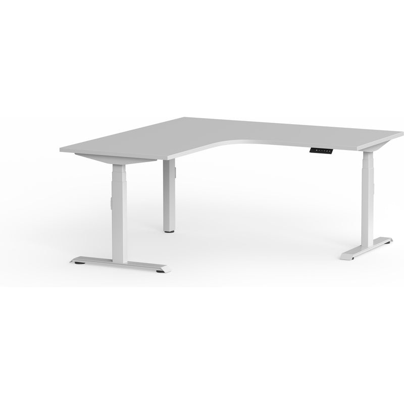 Montana Electric Standing 90Deg Corner Workstation (3 Stages)