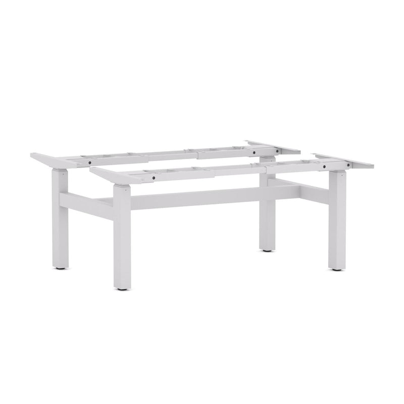 AgileMotion+ 3C/2M Electric Rectangle 2-Person Double-sided Desk Workstation - Frame Only