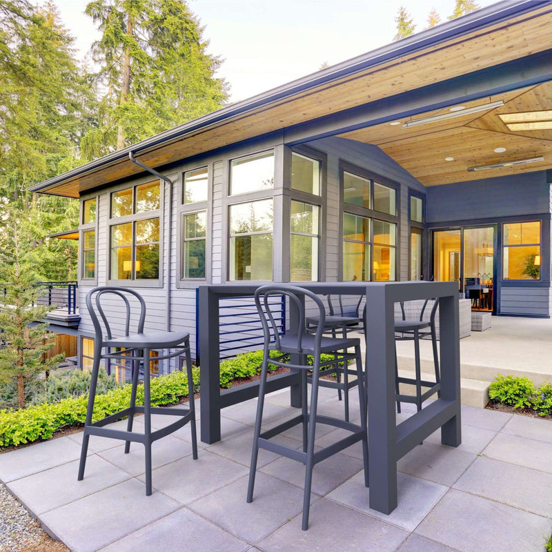 Siesta Vegas Bar Table/Victor Bar Stool 75cm (Dry Bar Height) 4 Seat Package