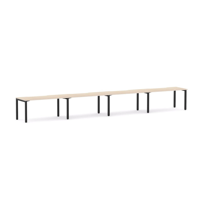 Axis 4-Person Single-sided Desk Workstation