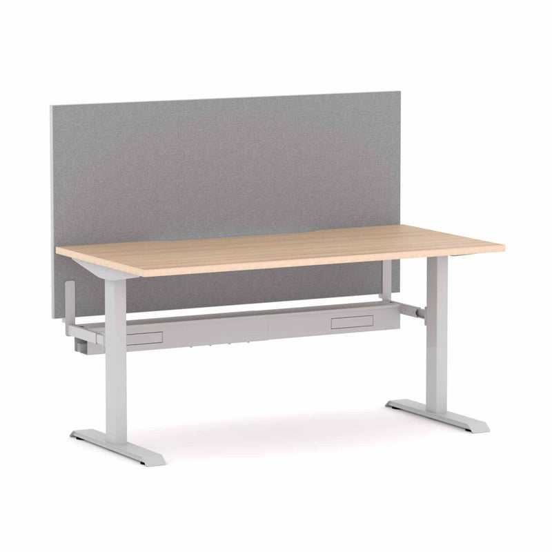 Klass Fixed Straight Workstation with Edge25 Screen