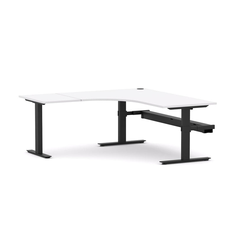 Agile Fixed Rectangle 90° Workstation
