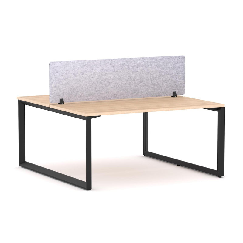 Anvil 2-Person Double-sided Desk Workstation Includes: AcoustiQ Screen