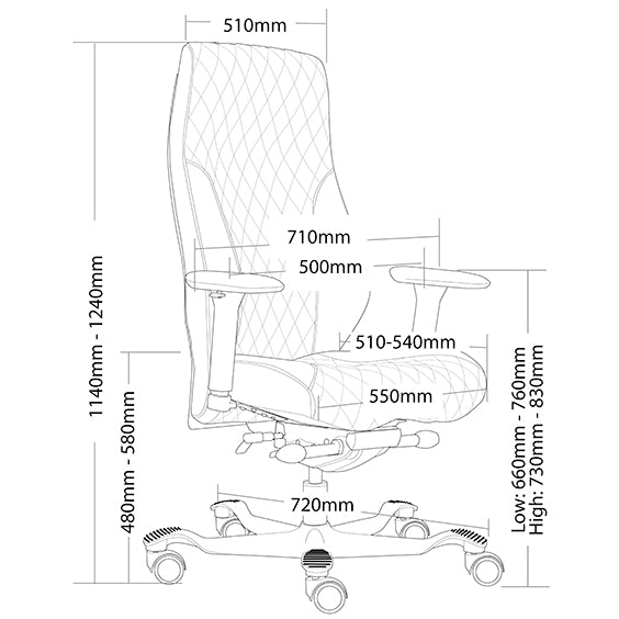 Anolta Heavy Duty Multi Shift Chair