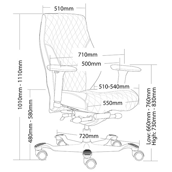 Anolta Heavy Duty Multi Shift Chair