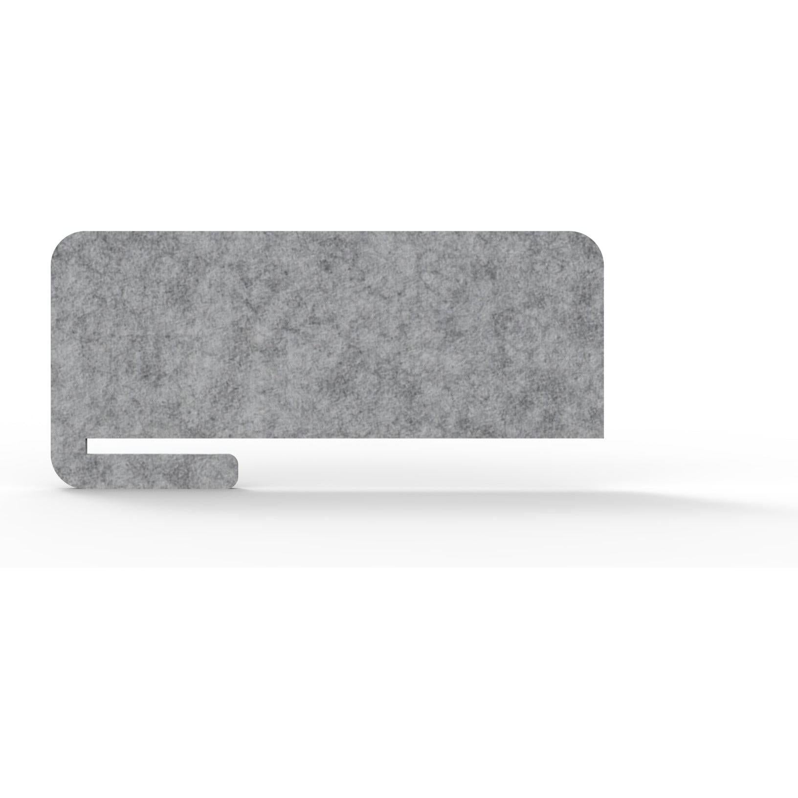 Acouline Slide On Desk Screen - Bloc Cut