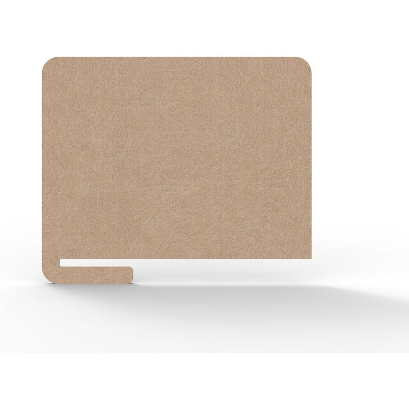 Acouline Slide On Desk Screen - Bloc Cut