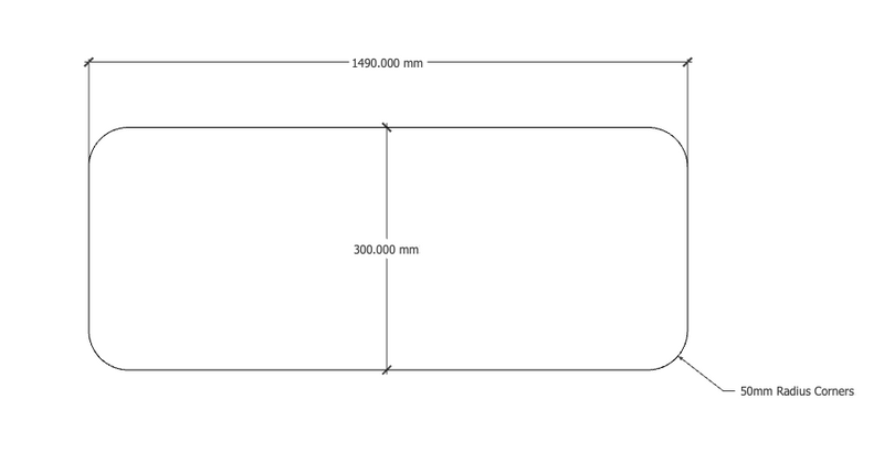 Acouline Standard Desk Mounted Screen