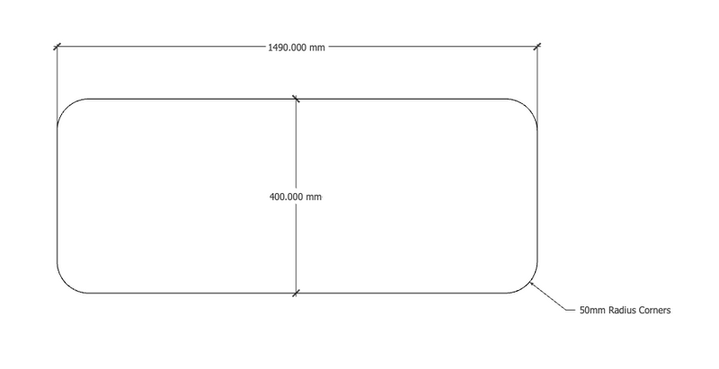 Acouline Standard Desk Mounted Screen