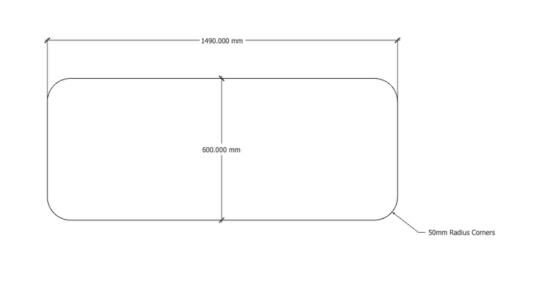 Acouline Standard Desk Mounted Screen