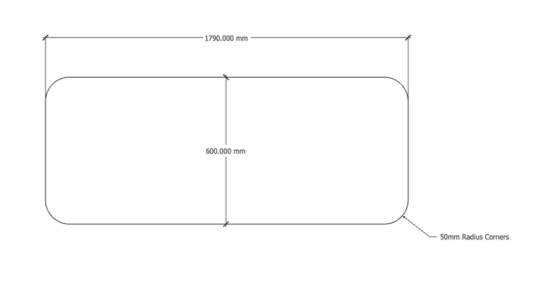 Acouline Standard Desk Mounted Screen
