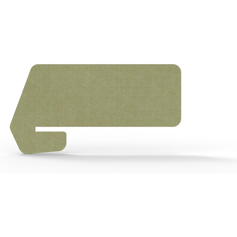 Acouline Slide On Desk Screen - Hook Cut