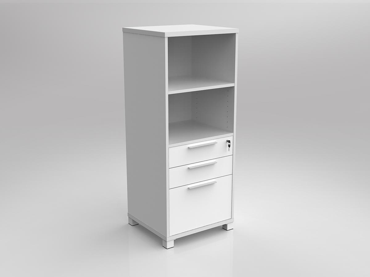 AXIS STORAGE Tower Bookcase w/ 1xMobile