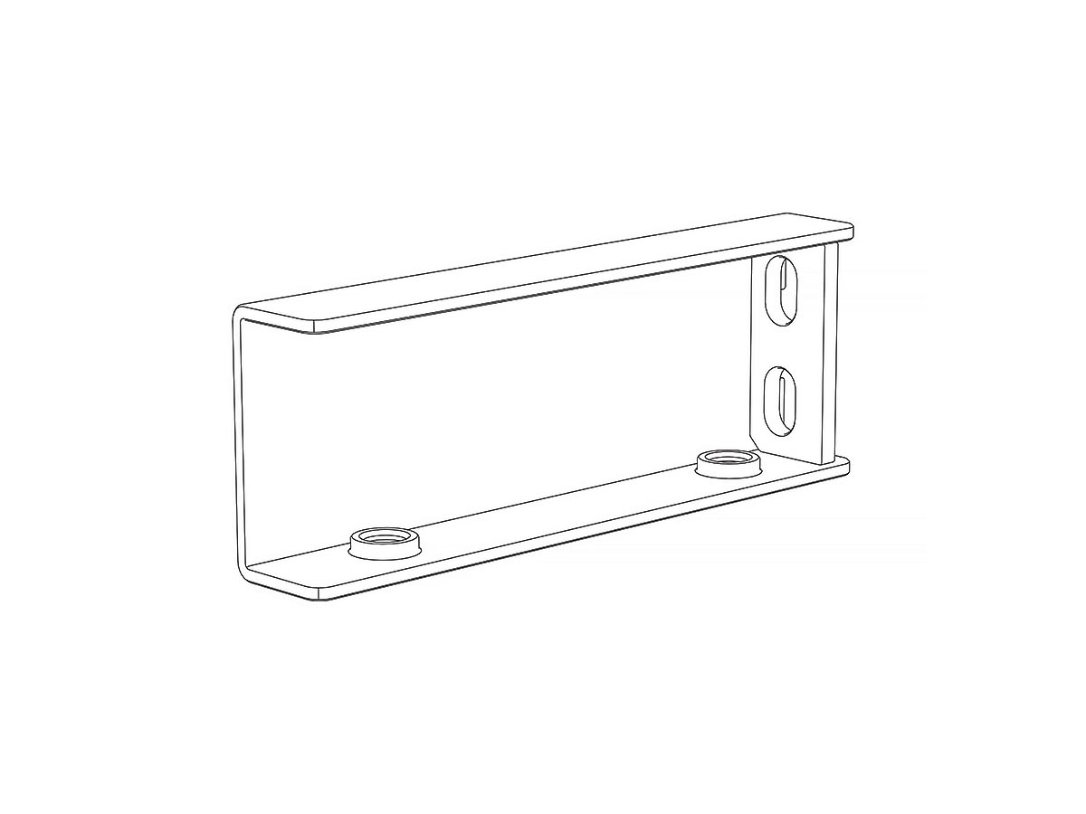 Axis Leg Spigot Pair to connect End Leg to Desk Rail