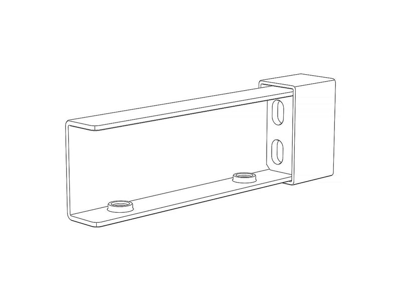 Axis Leg Spigot Pair to connect Shared Leg to Desk Rail