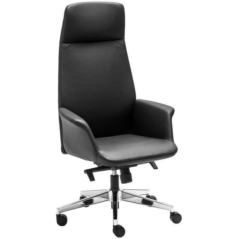 Accord Leather High Back Chair