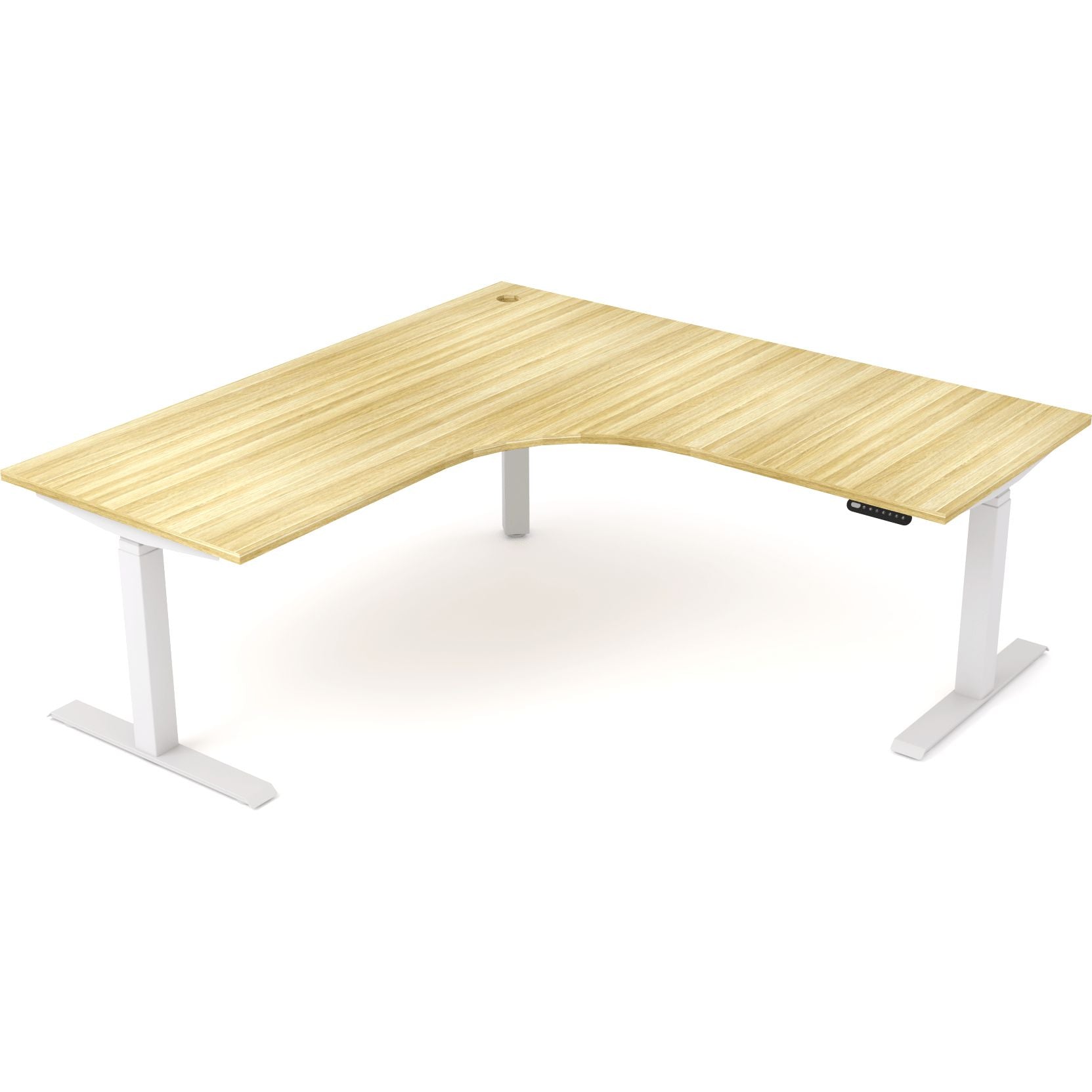 AgileMotion Electric Height Adjustable Single 90º Workstation