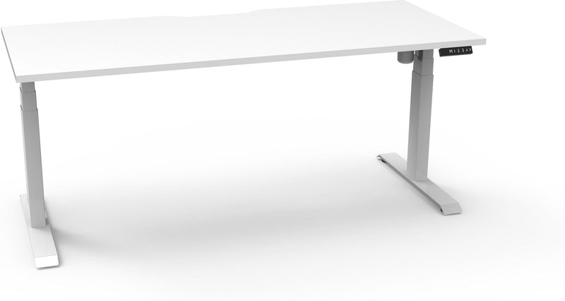 Boost Light Electric Height Adjustable Single Sided Workstation
