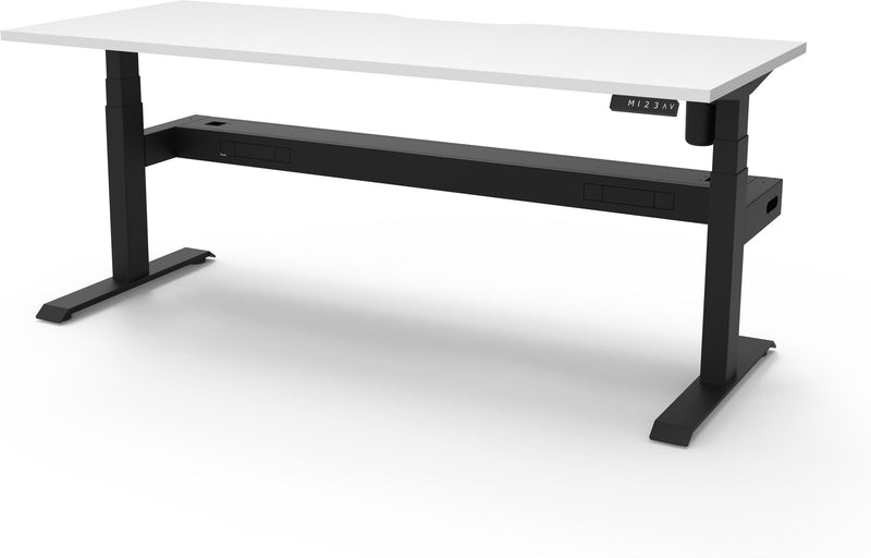 Boost Light Electric Height Adjustable Single Sided Workstation