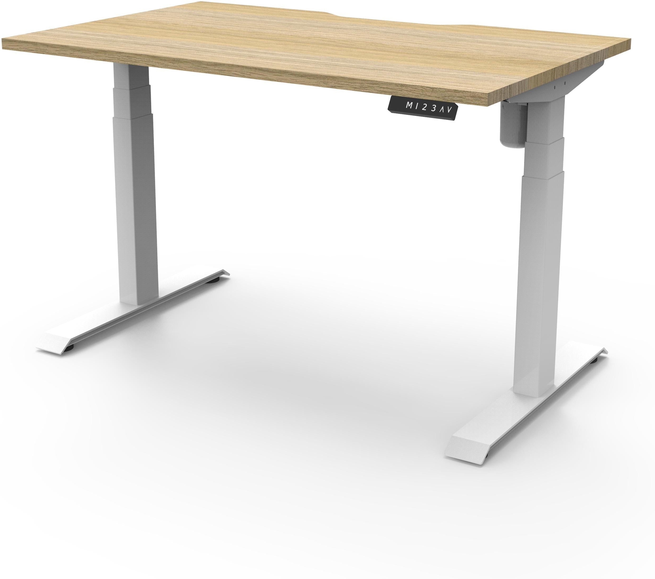 Boost Light Electric Height Adjustable Single Sided Workstation