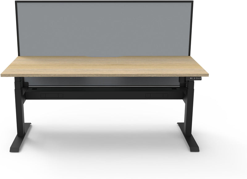 Boost Light Electric Height Adjustable Single Sided Workstation