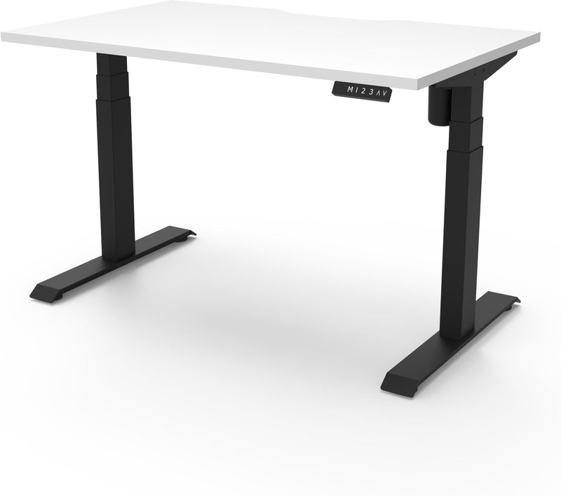 Boost Light Electric Height Adjustable Single Sided Workstation