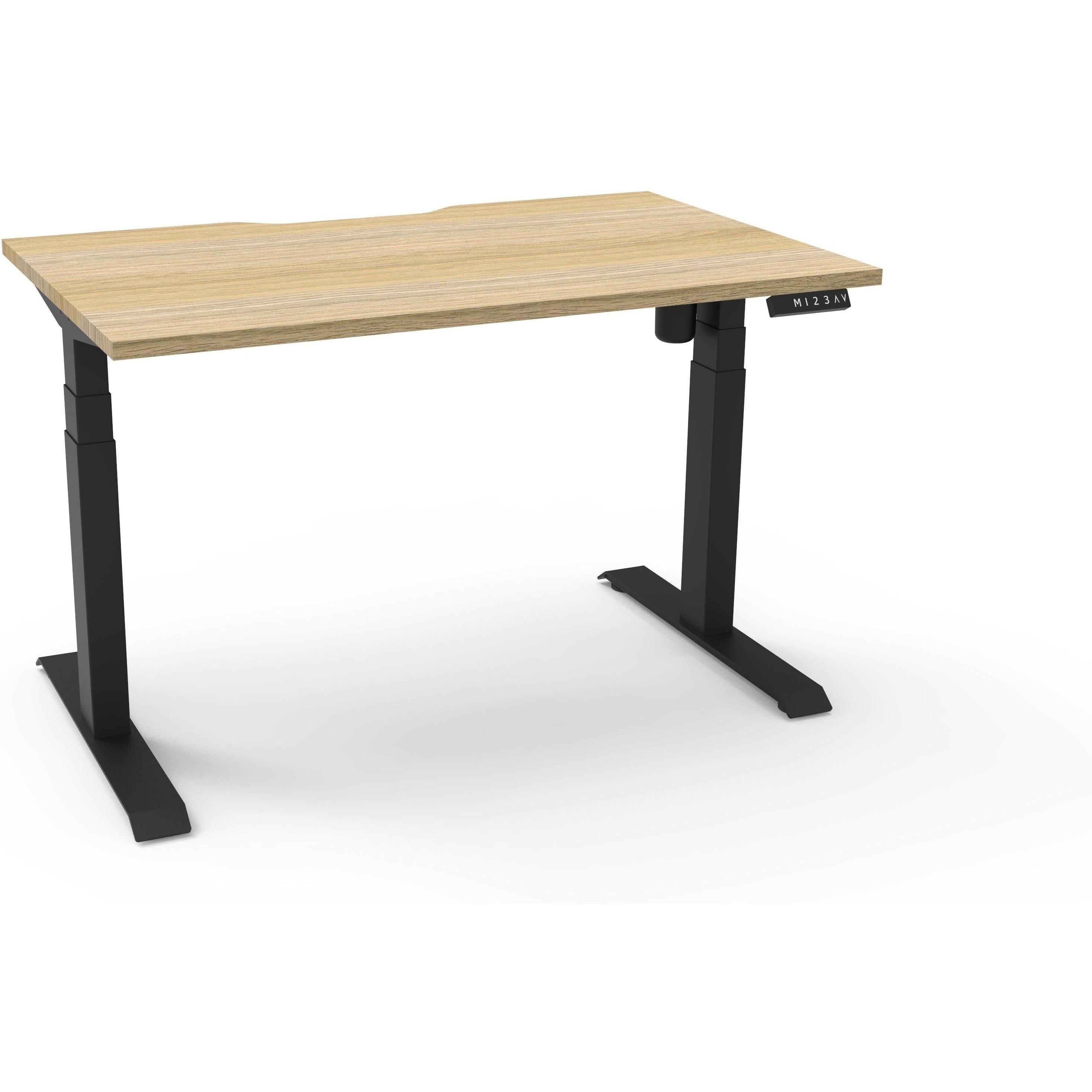 Boost Light Electric Height Adjustable Single Sided Workstation