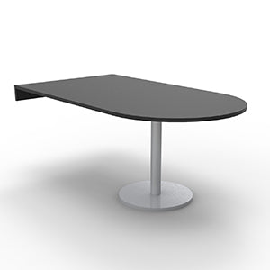 D-End Table Top & Estilo Base