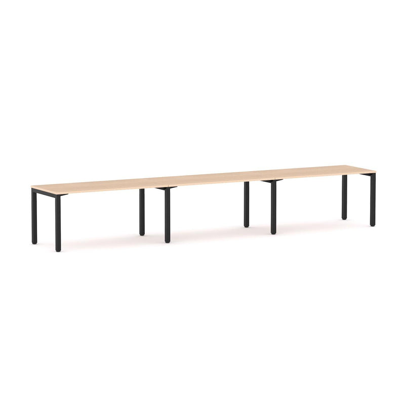Axis 3-Person Single-sided Desk Workstation