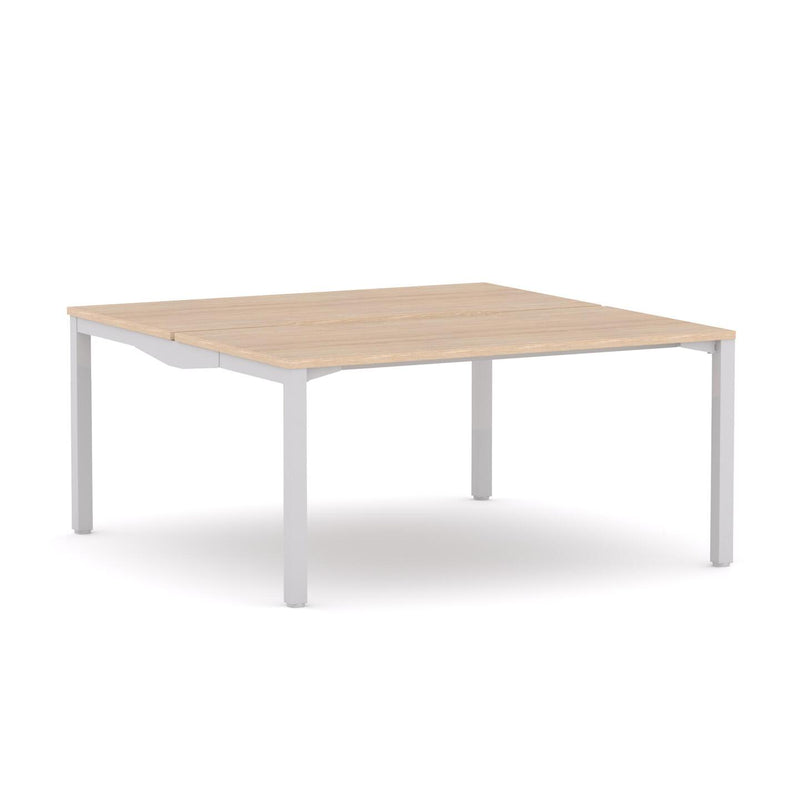 Axis Stretch 2-Person Double-sided Desk Workstation