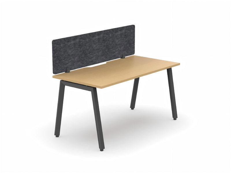 Daytona 1 Person Single Sided Workstation - With Screen-Elite Office Furniture